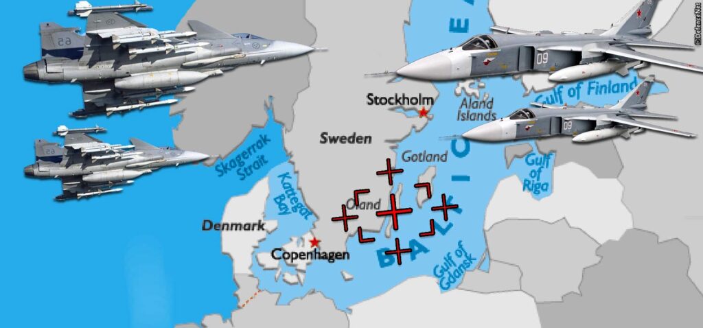 Ρωσικά Su-24 έπιασαν στον «ύπνο» τη σουηδική Αεράμυνα – Προσπάθεια αναχαίτισής τους από JAS-39 Gripen