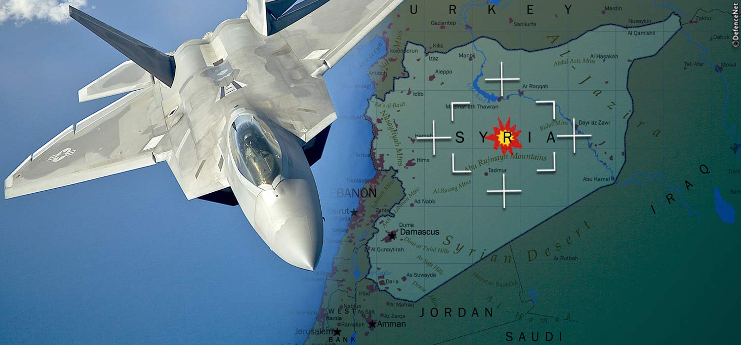 Με F-22 από τα HAE και B-1B κτύπησαν στη Συρία οι ΗΠΑ – Το «βάπτισμα του πυρός» για το stealth μαχητικό
