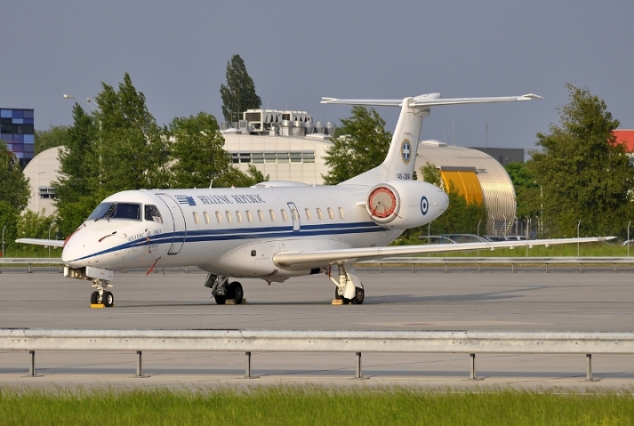 Αερογέφυρα ζωής μεταξύ Θεσσαλονίκης-Λάρνακας με το EMB-135 της ΠΑ