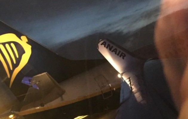 Δουβλίνο: Συγκρούστηκαν δύο αεροπλάνα της Ryanair [βίντεο]