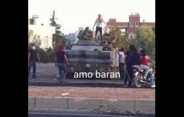 Οι Κούρδοι κατέλαβαν τουρκικό τεθωρακισμένο στη Νίσιβη