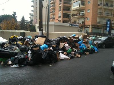 Σε κατάσταση έκτακτης ανάγκης η Τρίπολη λόγω σκουπιδιών