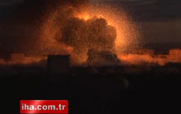 Δείτε μια τρομερή έκρηξη στην Κομπάνι [βίντεο]