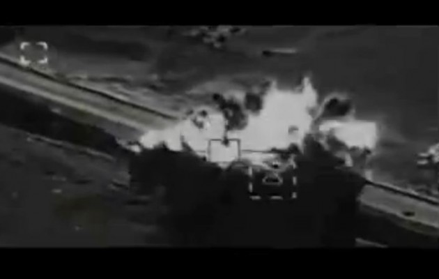 Κομπάνι: Αυτοκίνητο τζιχαντιστών… διαλύεται [βίντεο]