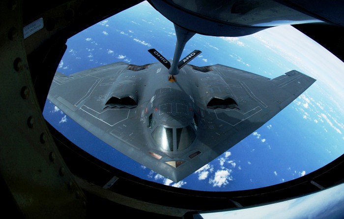 B-2A Spirit: Εναέριος ανεφοδιασμός από KC-135