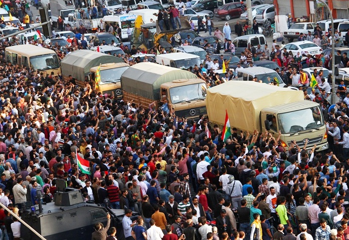 Συνεχίζονται με αμείωτη ένταση οι μάχες στο Κομπάνι – Βίτνεο