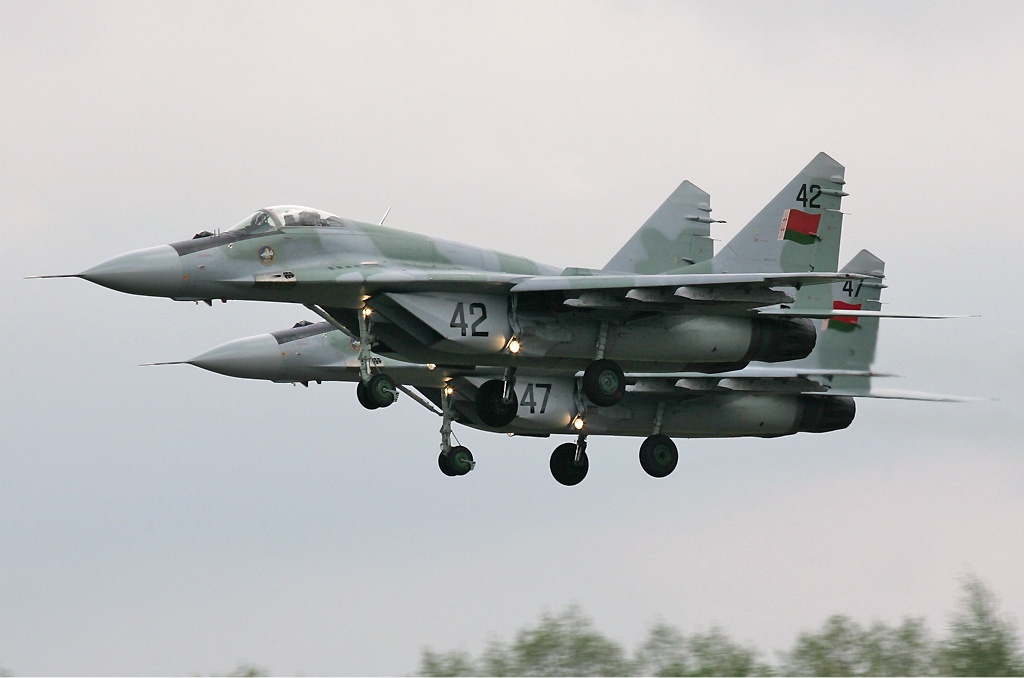Λευκωρωσικό Mig-29 κατέπεσε στην περιοχή του Μπρεστ