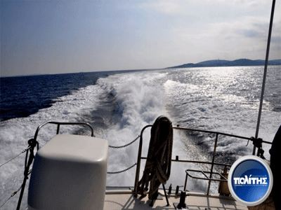 Καταδίωξη δουλεμπορικού στις Οινούσσες