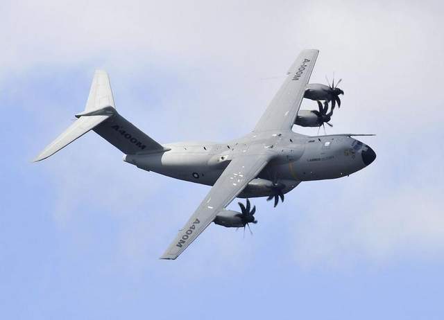 Η RAF παρέλαβε το πρώτο μεταφορικό αεροσκάφος A400M