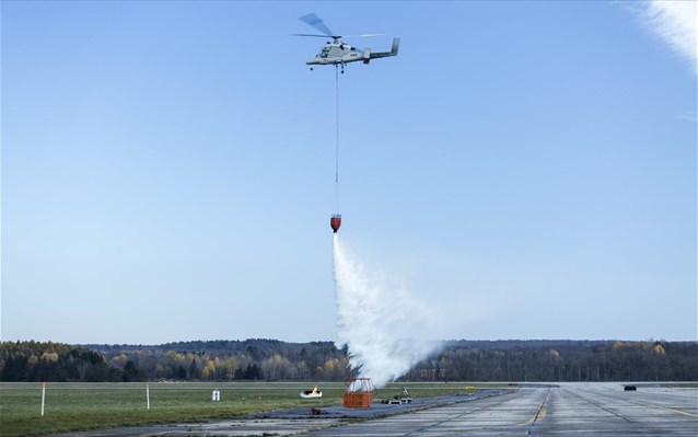 Lockheed Martin και Κaman δοκιμάζουν μη επανδρωμένο ελικόπτερο για την κατάσβεση των πυρκαγιών
