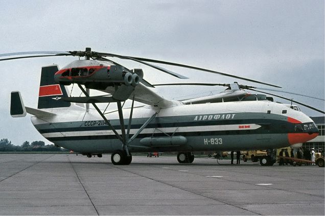 Mil V-12: Το μεγαλύτερο ελικόπτερο που πέταξε ποτέ