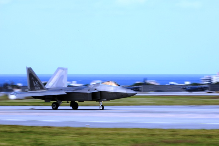 F-22 ανέπτυξε η USAF στην Ιαπωνία για την άσκηση Keen Sword