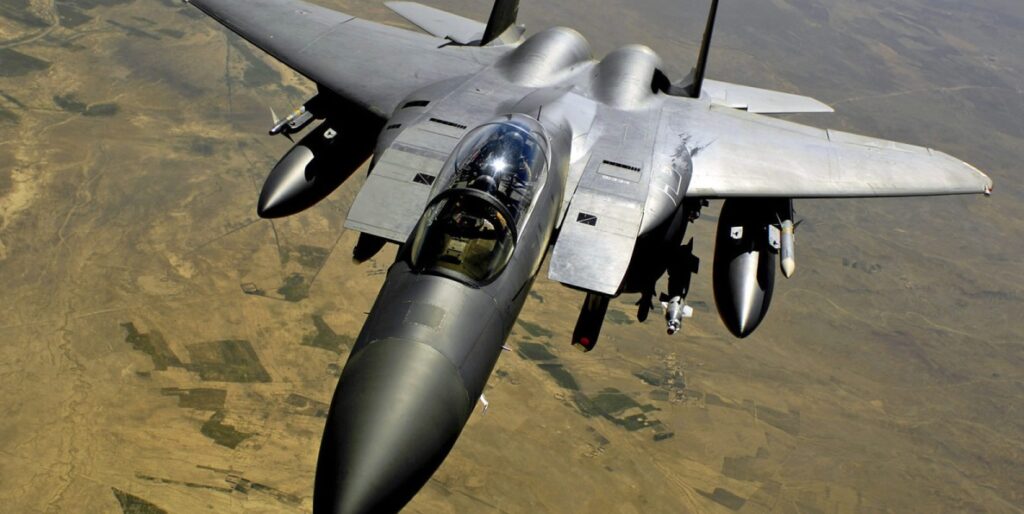 Η στιγμή της συντριβής ενός F-15 της USAF – Δείτε το βίντεο