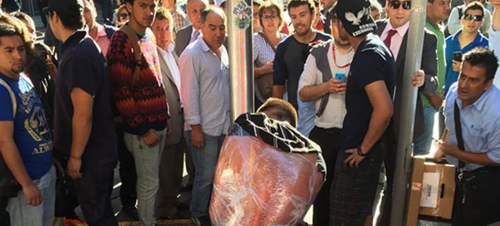 Δείτε τι έπαθε ένας επίδοξος ληστής που απείλησε με μαχαίρι συνταξιούχο στη Χιλή (εικόνες)