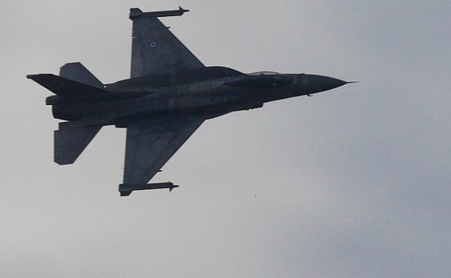 Πρώτες φωτογραφίες του F-16 που συνετρίβη βόρεια της Γαύδου