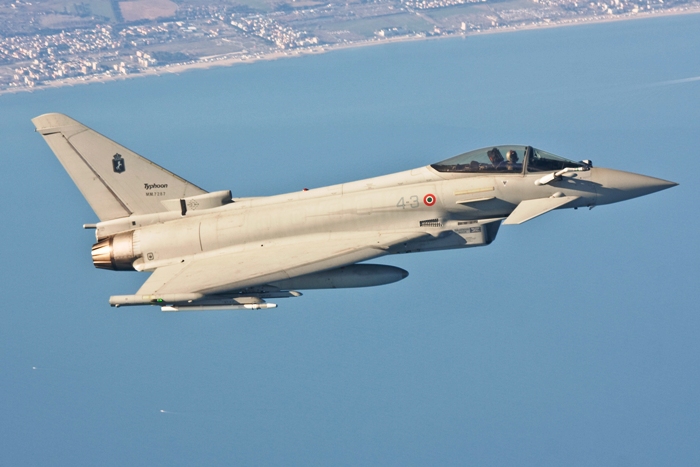 Η ιταλική Αεροπορία πάει Βαλτική: Eurofighter Typhoon αναλαμβάνουν καθήκοντα ετοιμότητας