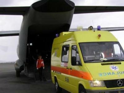 Δύο παιδιά μεταφέρθηκαν από νησιά στην Αθήνα με αεροσκάφη της Πολεμικής Αεροπορίας