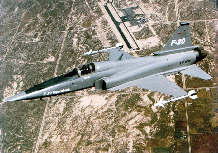 F-20 Tιgershark: Ίσως το καλύτερο μαχητικό που δεν έμελλε να γίνει επιχειρησιακό