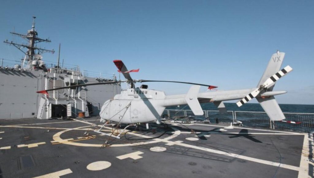 Ολοκλήρωση δοκιμών από πολεμικό σκάφος για το μη επανδρωμένο ελικόπτερο MQ-8C [βίντεο]