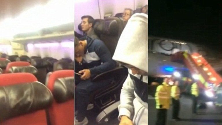 Εικόνες εντός του αεροπλάνου της Virgin λίγο πριν την αναγκαστική προσγείωση (εικόνες & βίντεο)