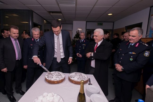 Αλλαγή χρόνου στο Κέντρο Άμεσης Δράσης έκανε ο Βασίλης Κικίλιας (εικονες)