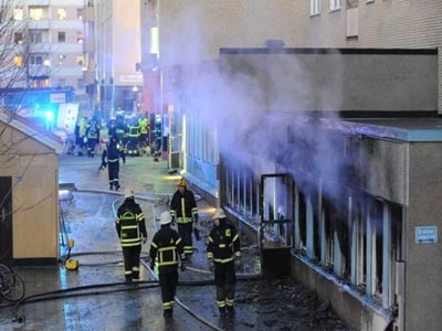 Τρίτη εμπρηστική επίθεση εναντίον τεμένους μέσα σε οκτώ ημέρες στη Σουηδία
