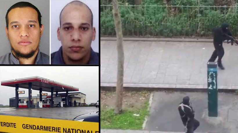 Charlie Hebdo: Με ελικόπτερα και επίλεκτες δυνάμεις αναζητούνται οι δολοφόνοι [εικόνες,βίντεο]