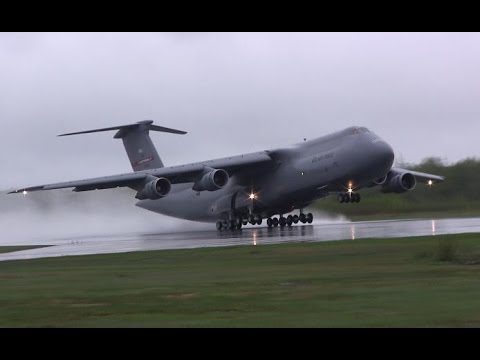 Η στιγμή της απογείωσης του C-5 Galaxy “ουρλιάζοντας”! [βίντεο]