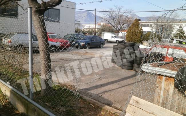 Ξάνθη: Μπούκαραν με φορτηγό σε αντιπροσωπεία αυτοκινήτων