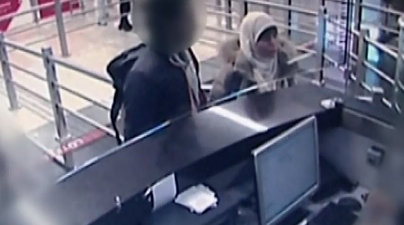 Η σύντροφος του Κουλιμπαλί στο αεροδρόμιο της Κωνσταντινούπολης – Πέρασε στην Συρία με την ανοχή της Τουρκίας [βίντεο]
