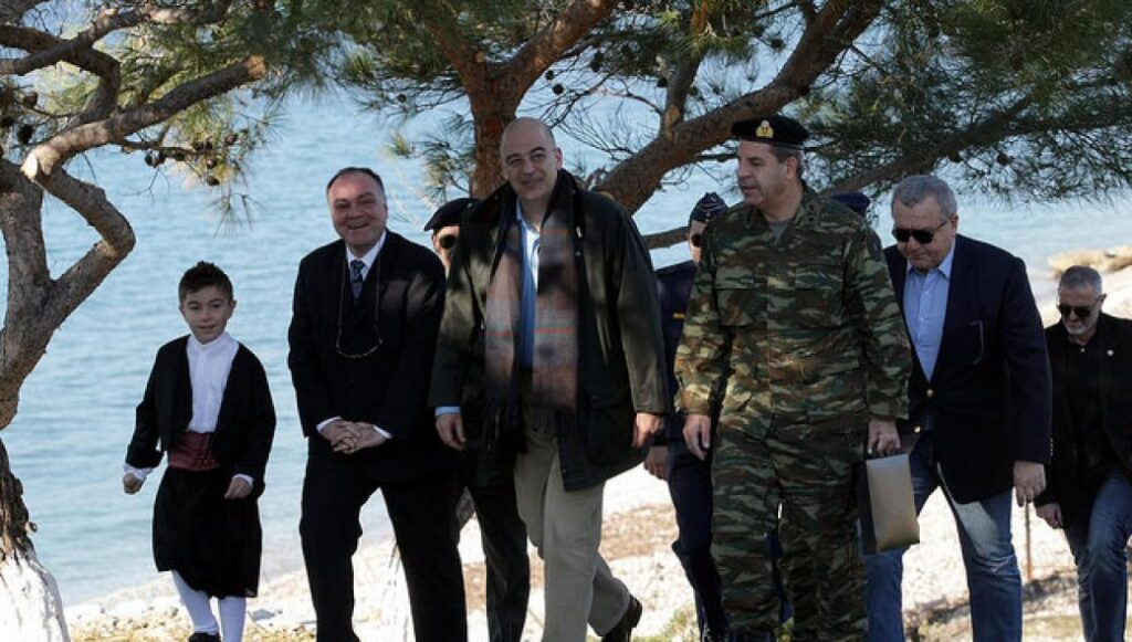 Επίσκεψη Ν. Δένδια στην περιοχή ευθύνης της 79 ΑΔΤΕ, σε Σάμο και Αγαθονήσι [εικόνες, βίντεο]