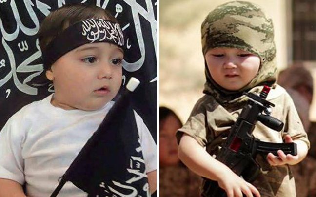 Τα μωρά της ISIS – Τζιχαντιστές από κούνια (εικόνες)