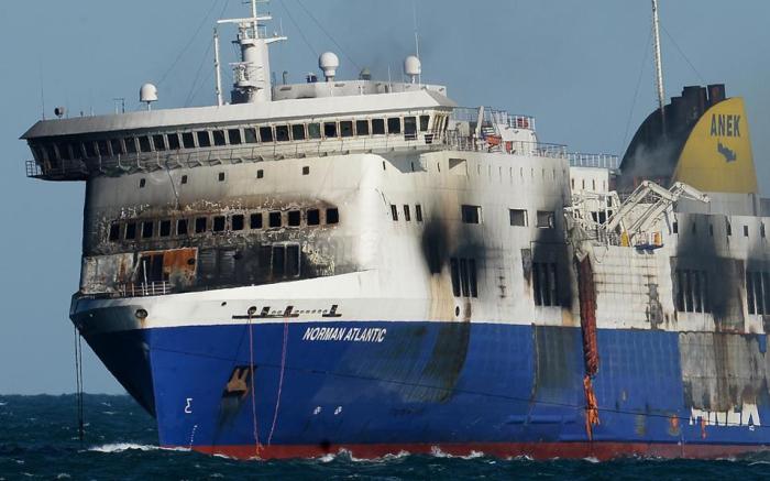 Κόλαση το γκαράζ του Norman Atlantic – Βίντεο