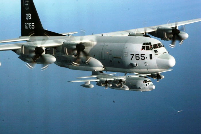 Ιαπωνία: KC-130J των Αμερικανών Πεζοναυτών εν δράσει (Βίντεο)