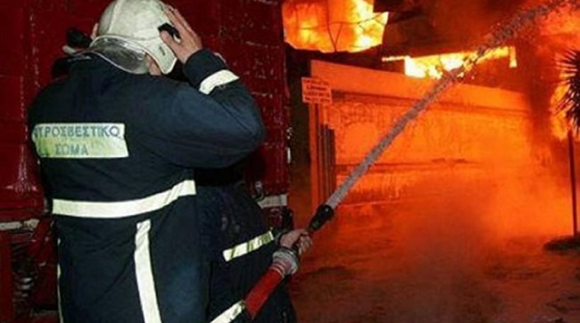 Τίναξαν στον αέρα αποθήκη στην Καβάλα