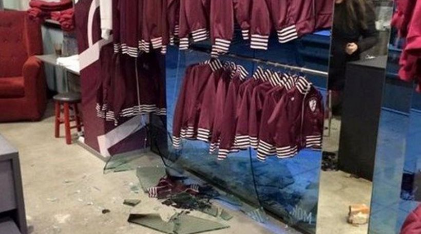 Επίθεση με μολότοφ στη μπουτίκ της Λάρισας