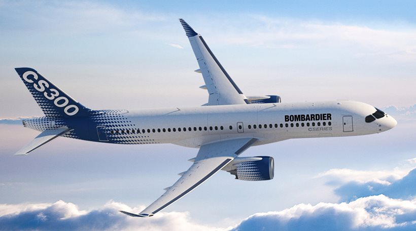 Καναδάς: Την Πέμπτη η πρώτη πτήση του νέου Bombardier CS300