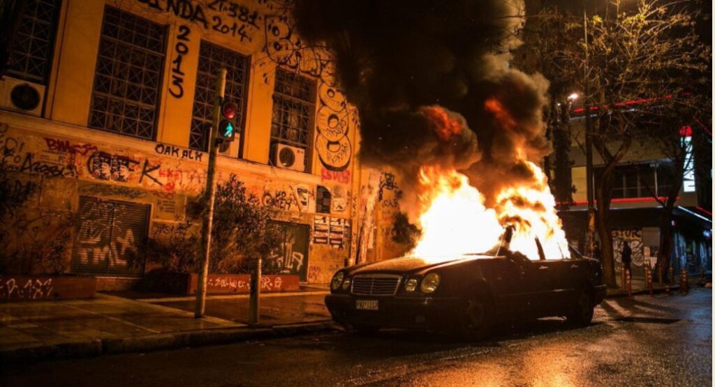 Οδομαχίες στο κέντρο της Αθήνας…