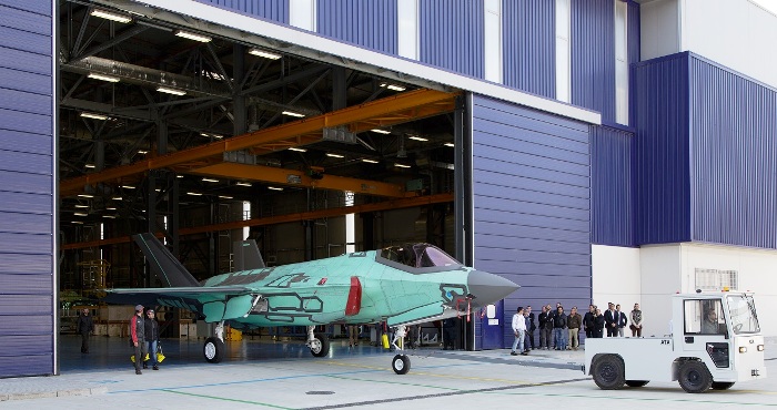 Έτοιμο το πρώτο F-35A από την διεθνή γραμμή παραγωγής στην Ιταλία
