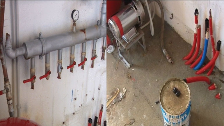 Χανιά: Έκλεψαν τους σωλήνες… πλημμύρισε το κτίριο