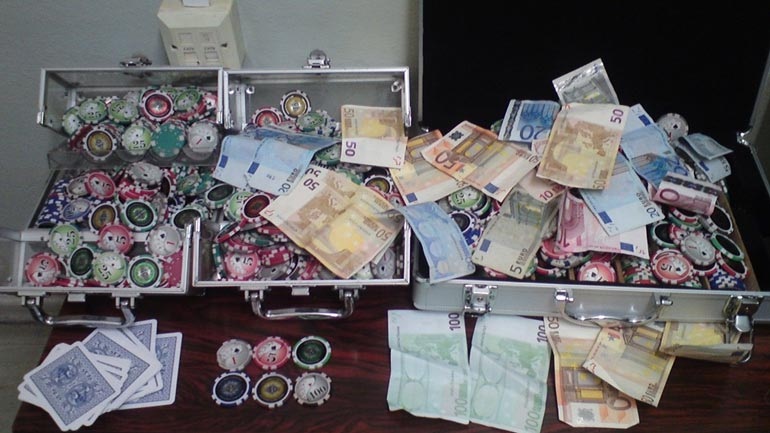 Δράμα: Συλλήψεις για παράνομα τυχερά παιχνίδια