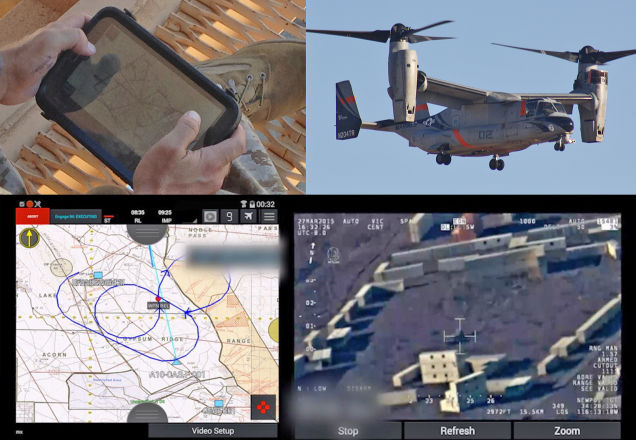 DARPA – Παροχή δεδομένων στόχου για αεροσκάφη εγγύς υποστήριξης μόνο με ένα tablet