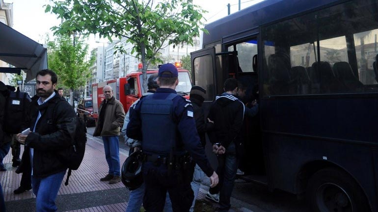 Αστυνομία: 49 συλλήψεις στη διάρκεια της κατάληψης στην Πρυτανεία