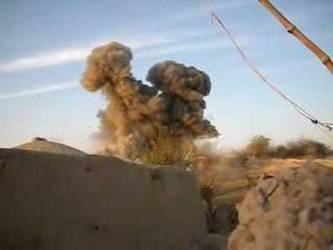 Το αποτέλεσμα της έκρηξης βόμβας JDAM 1000 lb [βίντεο]