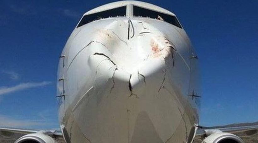 Τεράστιες ζημιές προκάλεσε σε Boeing η σύγκρουση με πτηνό – Δείτε φωτογραφίες