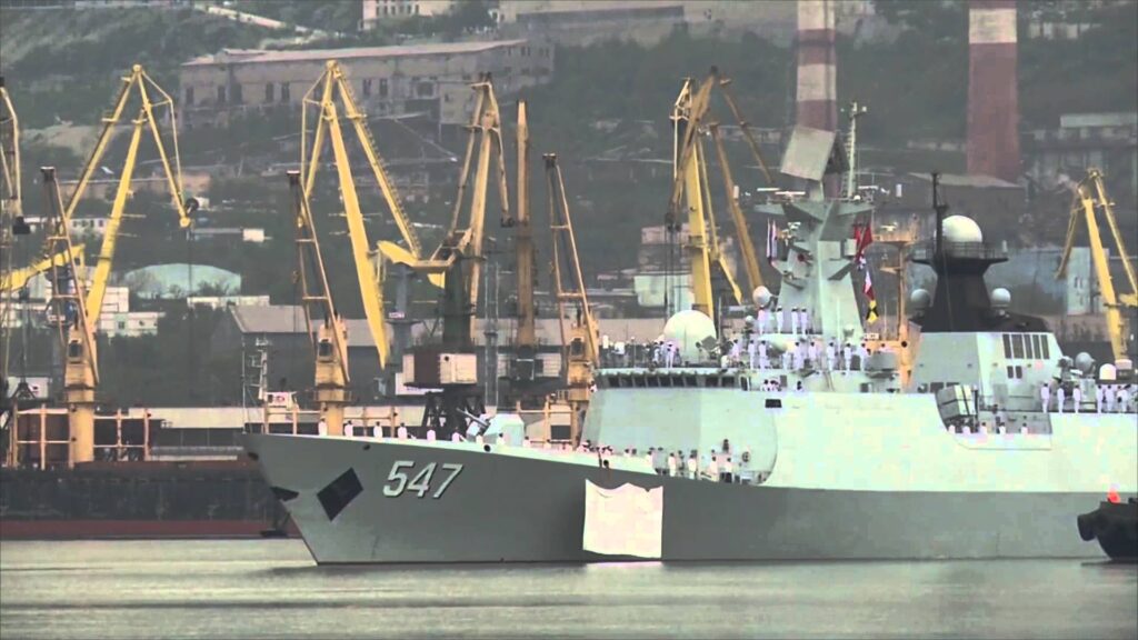 Στο λιμάνι του Νοβοροσίσκ η κινεζική φρεγάτα [βίντεο]