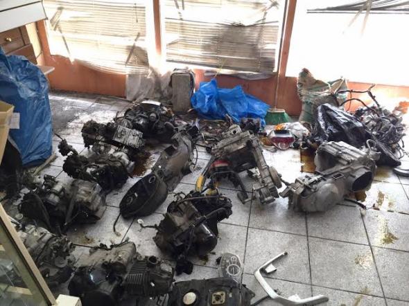 Είχαν κλέψει 145 μοτοσικλέτες