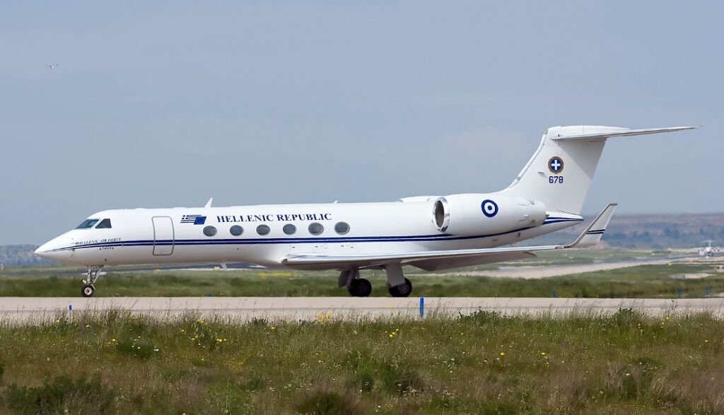 Στην Ισπανία βρίσκεται… “εγκλωβισμένο” το VIP τύπου Gulfstream της ΠΑ