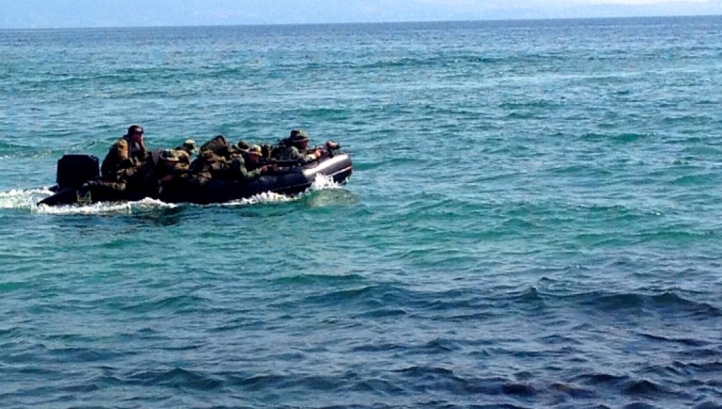 Οι αμφίβιοι καταδρομείς δηλώνουν έτοιμοι – Άσκηση ετοιμότητας [εικόνες]