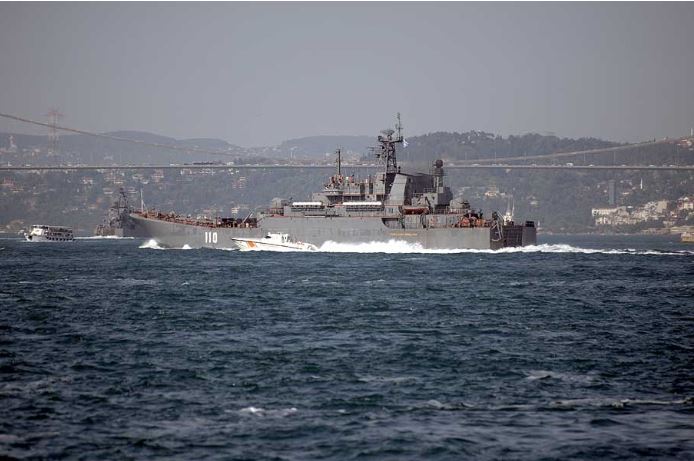 Οι πλόες των ρωσικών πλοίων από τη Μαύρη Θάλασσα στη Συρία